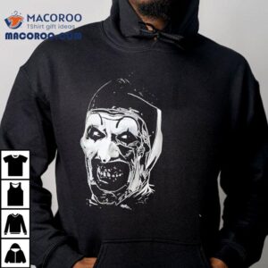 The Terrifier Horror Character Big Face Halloween Shirt 3 The Terrifier Horror Character Big Face Halloween Tshirt