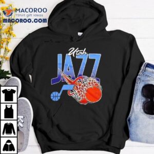 Utah Jazz On Fire Nba Basketball Tshirt