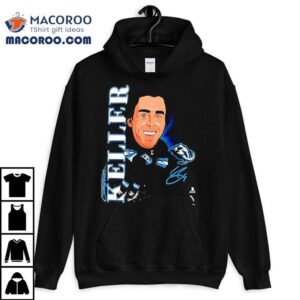 Utah Mammoth Clayton Keller Caricature Player Signature Tshirt