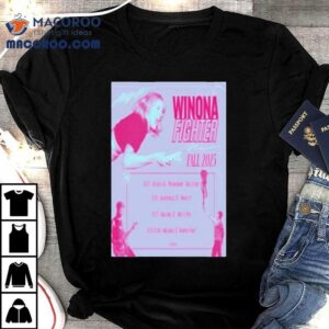 Winona Fighter Fall Tour Tshirt