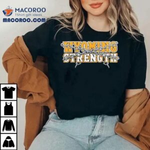 Wyoming Cowboys Strength Matchday Tshirt