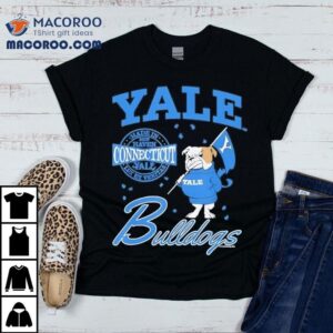 Yale University Made In New Haven Connecticut Handsome Dan Tshirt
