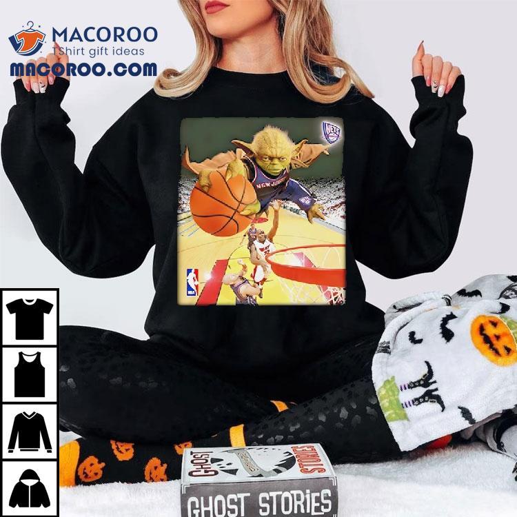 Yoda Slam Dunk Ballin Brooklyn Nets Nba Shirt Yoda Slam Dunk Ballin Brooklyn Nets Nba Shirt