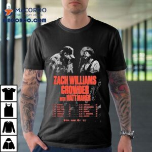 Zach Williams Matt Maher Nov Tour Tshirt