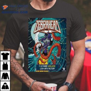 Zebrahead October Lion Arts Factory Show Tshirt