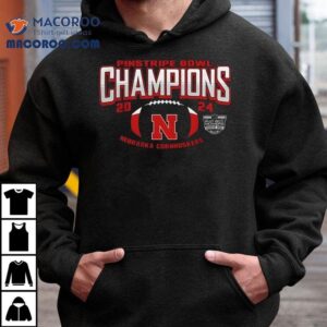 2024 Pinstripe Bowl Game Champions Nebraska Cornhuskers Shirt