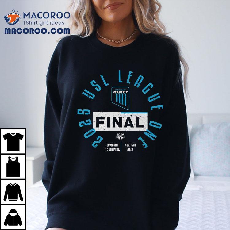 2025 USL League One Spokane Velocity Final T-shirt 2025 USL League One Spokane Velocity Final T-shirt