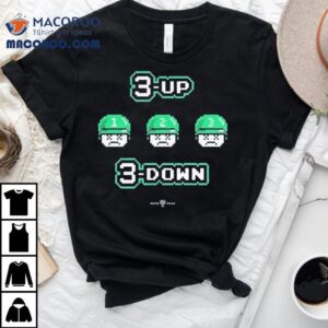 3-up 3-down 8-bit Shirt