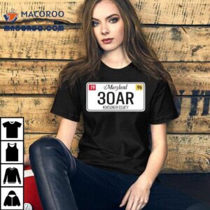 30ar Maryland Montgomery County Shirt