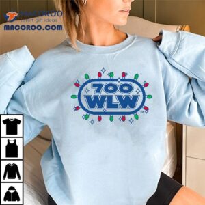 700 Wlw Christmas Lights T-shirt