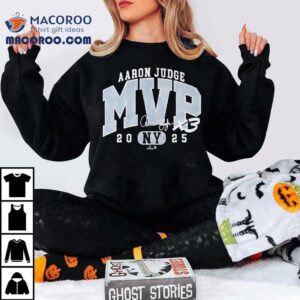 Aaron Judge 2025 Mvp Ny Signature Shirt