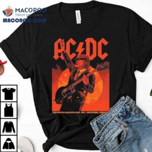 Acdc Melbourne Pwr Up Tour November 12 And 16 2025 Pwr Up Australia Shirt