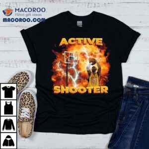 Active Shooter Kobe Bryant 24 Los Angeles Basketball Shirt