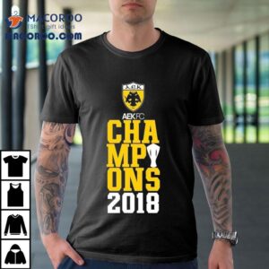 Aek Fc Champions 2018 Shirt