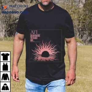 Afi Silver Bleeds The Black Sun Shirt