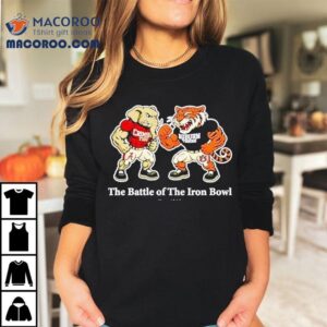 Alabama Crimson Tide Vs. Auburn Tigers 2025 The Battle For The Iron Bowl Shirt