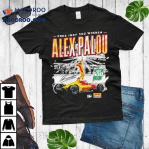 Alex Palou Indianapolis Motor Speedway 2025 Indy 500 Winner Ganassi Racing Shirt