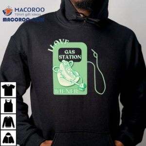 Alexnorimaki I Love Gas Station Wiener Hot Dog Shirt