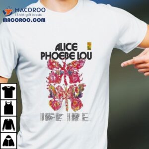 Alice Phoebe Lou European Tour 2025 Shirt