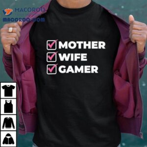 Amandadgr Mother Wife Gamer Shirt
