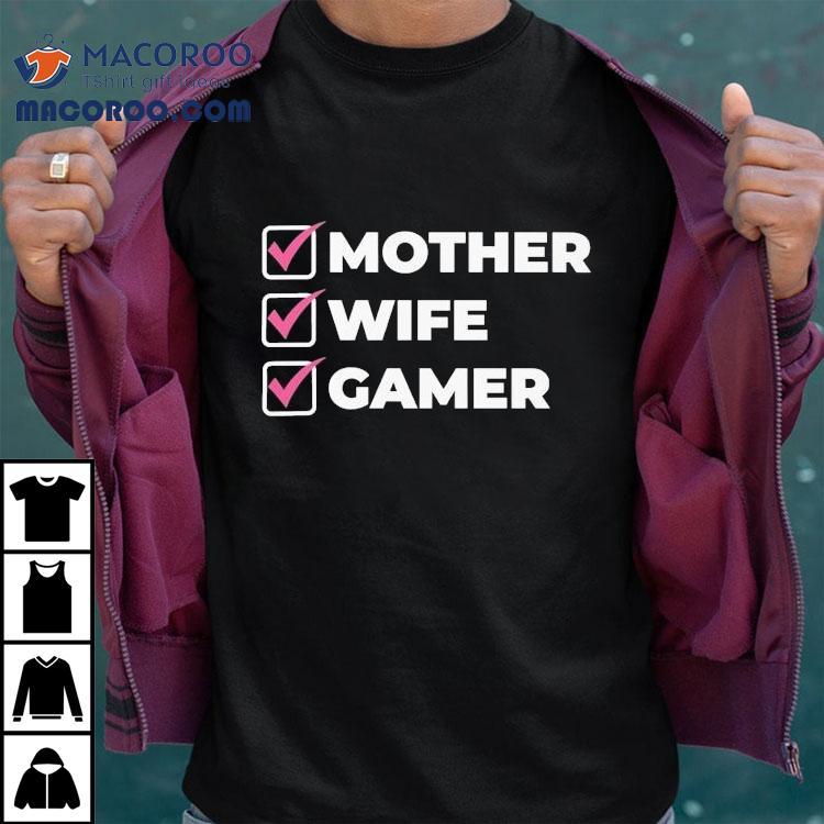 Amandadgr Mother Wife Gamer Shirt Amandadgr Mother Wife Gamer Shirt
