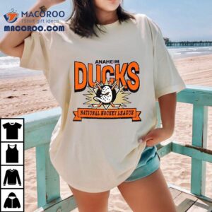 Anaheim Ducks National Hockey League Logo Established 1993 T-shirt