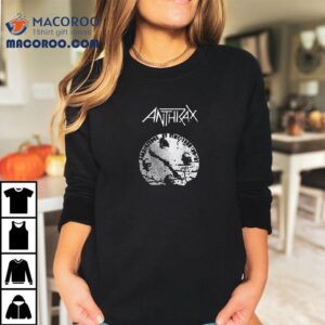 Anthrax Persistence Of Time 35th Anniversary Broken Clock Shirt