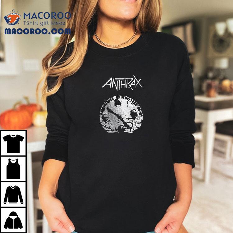 Anthrax Persistence Of Time 35th Anniversary Broken Clock Shirt Anthrax Persistence Of Time 35th Anniversary Broken Clock Shirt