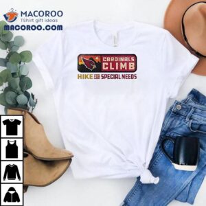 Arizona Cardinals Hike For Special Needs Logo Tshirt