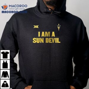 Arizona State Sun Devil I Am A Sun Devil Fear The Fork Shirt