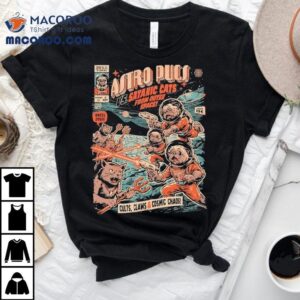 Astro Pugs Vs Satanic Cats From Outer Space Cults Claws And Cosmic Chaos Tshirt