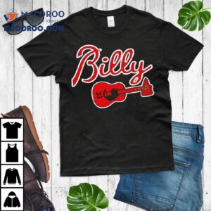 Atlanta Braves Billy 33 Guitar Shirt