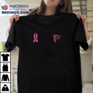 Atlanta Falcons Breast Cancer Awareness Logo Shirt