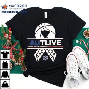 Autlive Auburn Men’s Basketball X Fight Against Cancer Logo Shirt