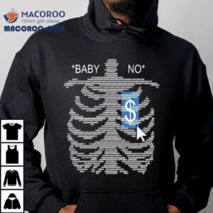 Baby No Bbno$ Rib Cage T-shirt