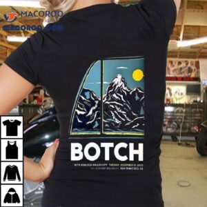 Botch Dec The Regency Ballroom San Francisco Ca Tshirt