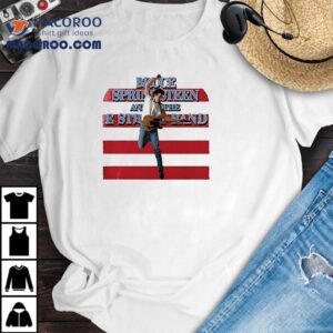 Bruce Springsn And The E Street Band Born In The Usa Pose Tshirt