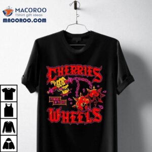 Cherries Wheels Forged In Texas Tshirt