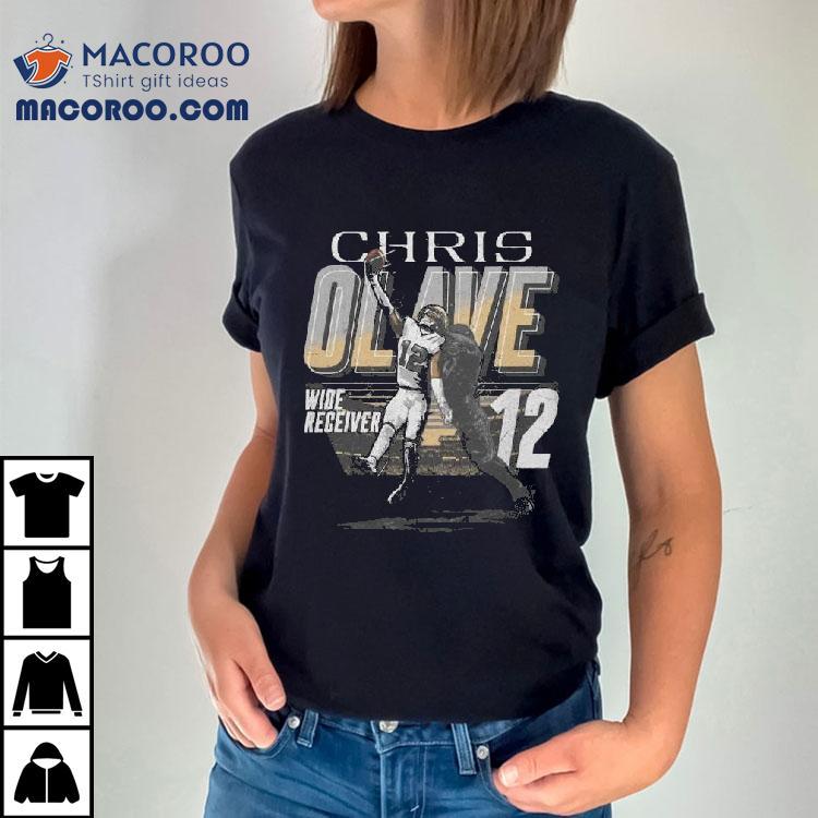 Chris Olave New Orleans One-handed Catch Shirt Chris Olave New Orleans One-handed Catch Shirt