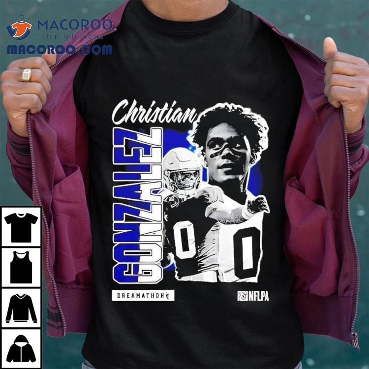 Christian Gonzalez Nfl Players Quarterback Shirt Christian Gonzalez Nfl Players Quarterback Shirt