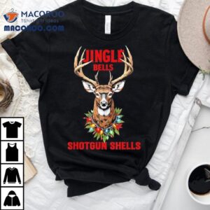 Christmas Deer Hunting Dashing Through Snow Jingle Bells Shirt