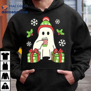 Christmas Ghost With Gifts Shirt