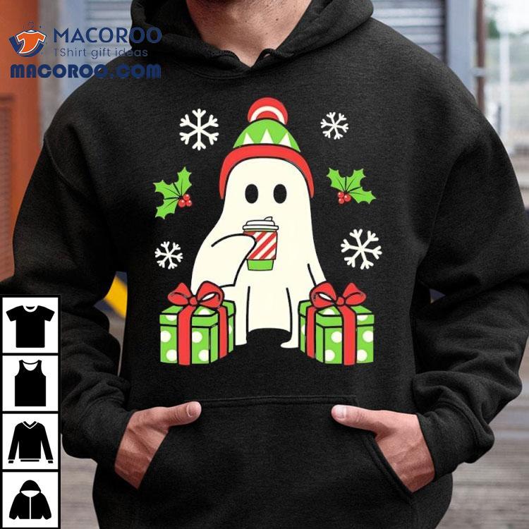 Christmas Ghost With Gifts Shirt Christmas Ghost With Gifts Shirt