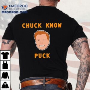 Chuck Know Puck Graphic Tshirt