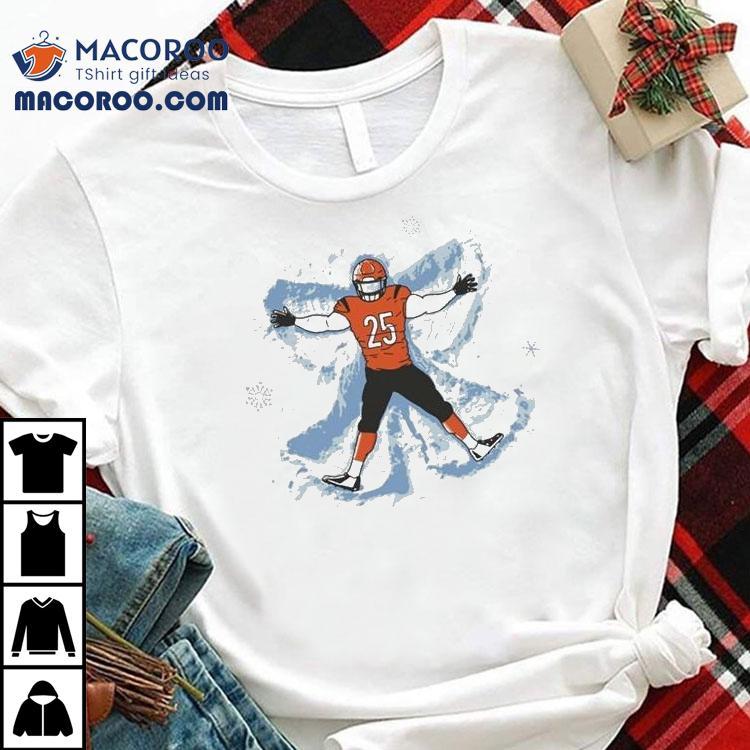 Cincinnati Bengals Snow Angel Christmas Shirt Cincinnati Bengals Snow Angel Christmas Shirt