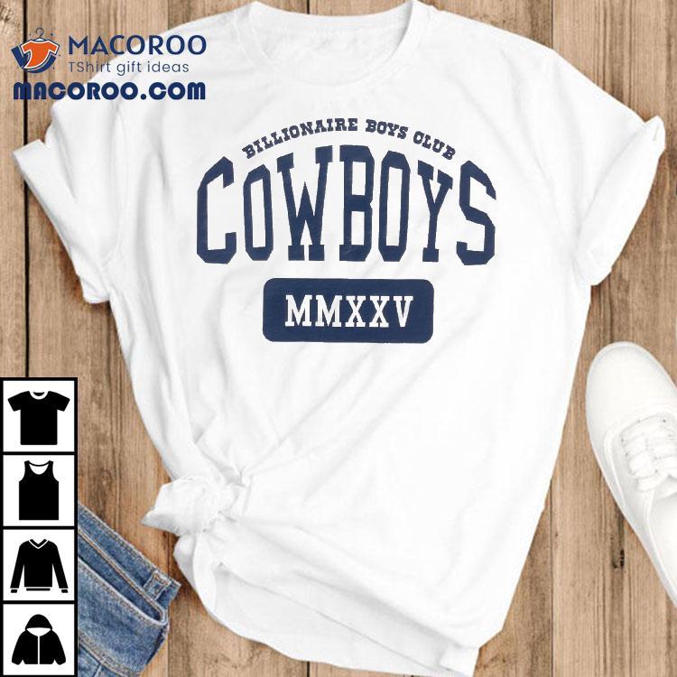 Dallas Cowboys Billionaire Boys Club MMXXV T-shirt Dallas Cowboys Billionaire Boys Club MMXXV T-shirt