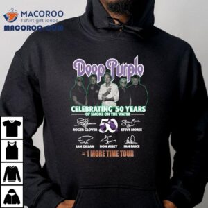 Deep Purple Celebrating Years Of Smoke On The Water More Time Tour Tshirt