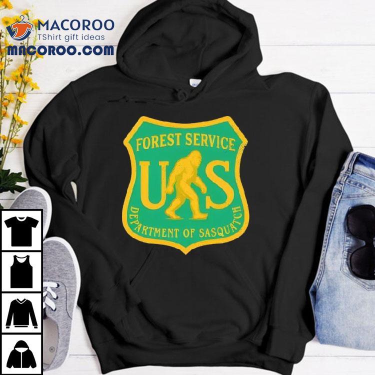 Department Of Sasquatch Forest Service Shirt Department Of Sasquatch Forest Service Shirt