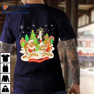 Earl The Squirrel Lightin’ Up The Holidays Christmas Shirt