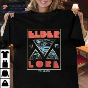 Elder Lore Ten Years Vintage Tshirt